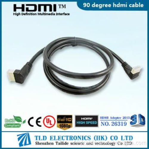 High Quality 90 Degree HDMI 1.4 Cable